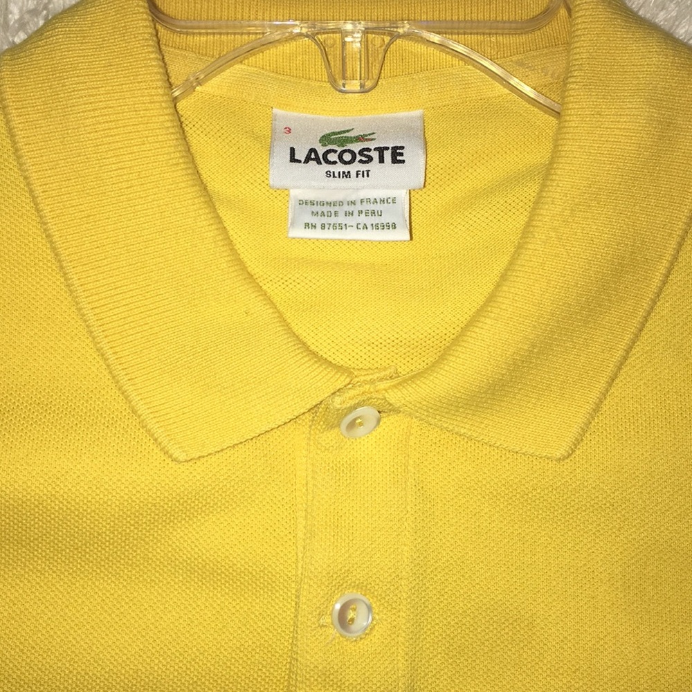 Lacoste polos